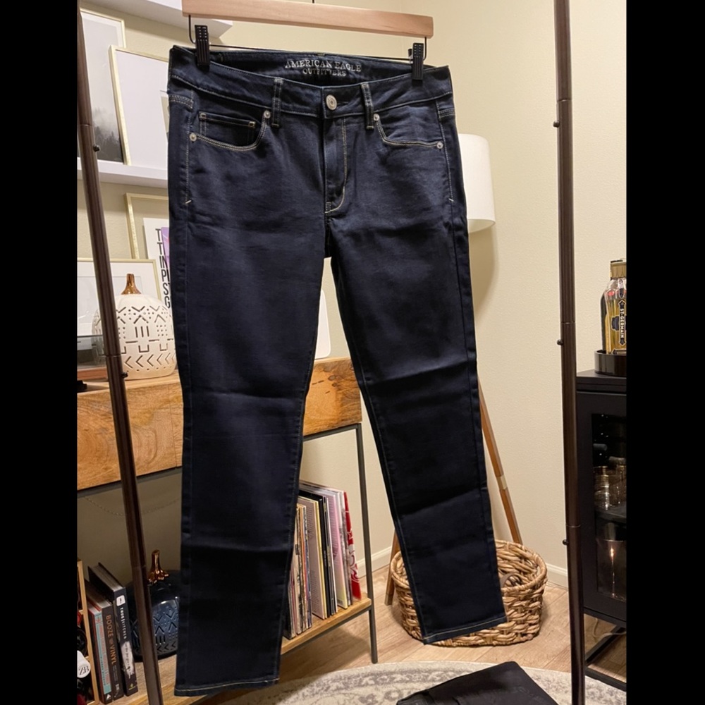 American Eagle Dark Wash Skinny Jeans
